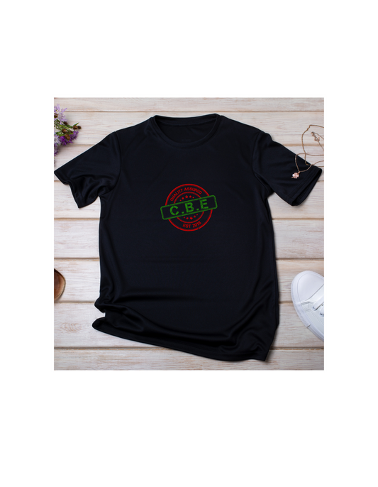 Womens Black Short Sleeve T-Shirt